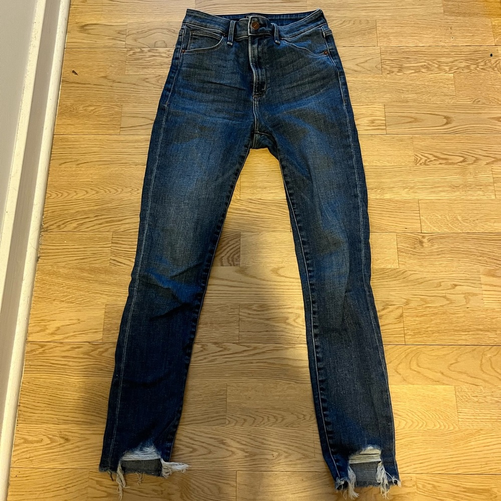 Abercrombie & Fitch Simone High Rise Ankle Jeans